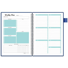 Weekly Planner Undated, Weekly Goals Schedule Planner Regolden-Book To Do List Notebo