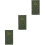 3Pièces Notepad Multi-Fonction Vert Pour Voyage 7