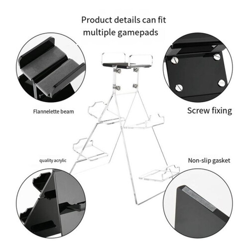 Applicable to Game for  Controller Desktop Stand Headphone Storage Rack Multi-Function Accessory Rack 2