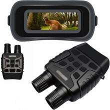 Binocolo professionale per visione notturna a infrarossi, registrazione digitale HD portatile, fotocamera IR da 0,3 megapixel