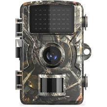 Cámara de caza para exteriores, impermeable IP66, 12 MP, 1920 x 1080p, visión nocturna infrarroja - Cámara de vigilancia para exteriores