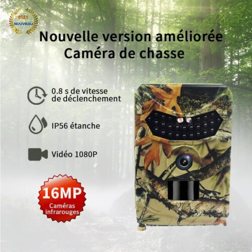 2021 Νεότερη αδιάβροχη κάμερα κυνηγιού 1080P HD 16MP 26 LED 15 μέτρων νυχτερινής όρασης