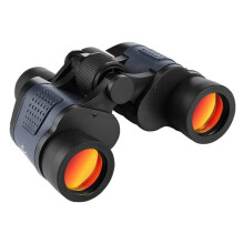 Binoculares HD 60x60 de alta potencia de 3000 m para caza al aire libre, visión nocturna óptica, zoom fijo.