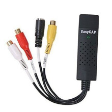 Adaptador de captura de audio USB 2.0 Kingwing EasyCap TV Vídeo DVD VHS