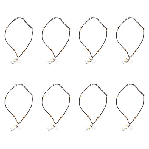 8Pièces Pendentif Pendentif Aromathérapie Flacon Décor 1