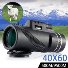Μονόφθαλμα κιάλια ARCHEER 40 x 60 HD, διπλής εστίασης, νυχτερινής όρασης, αδιάβροχα, ζουμ
