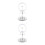 2Pièces Support Téléphone LED Anneau Lumière ABS 9