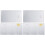 2Ensembles Déco Croissance Mural Enfants Argent Soleil Nuage 4