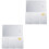 2Ensembles Déco Croissance Mural Enfants Argent Soleil Nuage 5