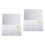 2Ensembles Déco Croissance Mural Enfants Argent Soleil Nuage 6