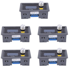 5X MóDulo Gerador de Sinal de Onda Quadrada Ajustável de Ciclo de Trabalho de FrequêNcia de Pulso PWM 1HZ-150KHZ Display LCD Gerador de Sinal