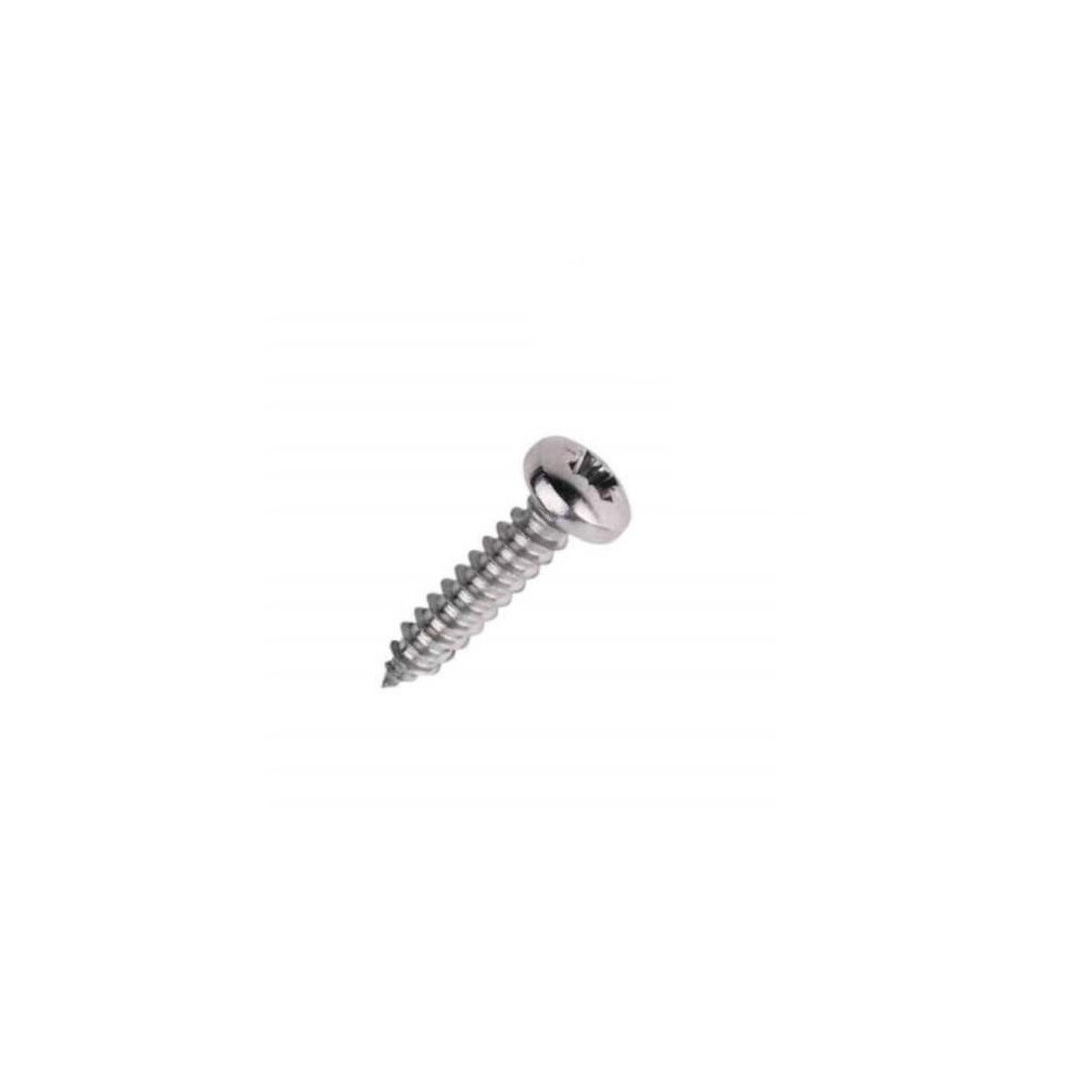 Securpak Zinc Plated Pozi Self Tapping Screws (Pack Of 60) 5063238199682