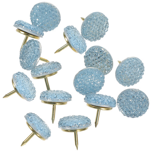 45Pièces Mini Punaises Bleues Pour Et Décoration 2
