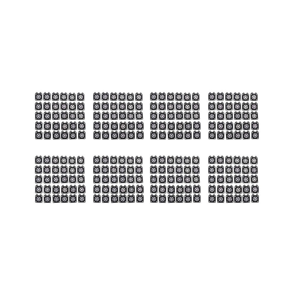 240Pcs Carburetor Parts Chainsaw Carburetor Membrane Pads For Zama Chainsaw Carburetor 2500/3800/4500/5200/5800 4713401175401