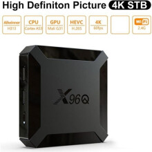 Smart TV Box X96Q con wifi 4k, 2 GB + 16 GB, reproductor multimedia Android 10