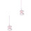 2Ensembles Ensemble Laisse Chat Ajustable Motifs Créatifs 3