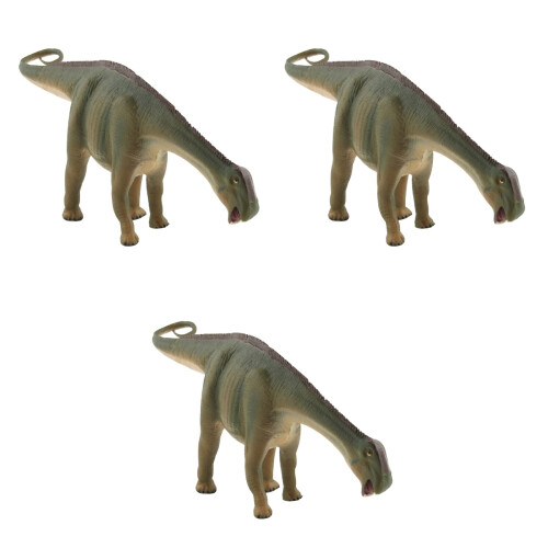 3Pièces Modèles Nigersaurus Jouets Simulation Élégant 2