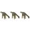3Pièces Modèles Nigersaurus Jouets Simulation Élégant 4