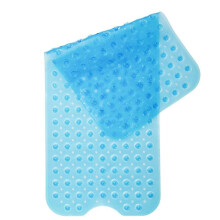 Tappetino da bagno antiscivolo, antimuffa, extra lungo, antibatterico, senza BPA, senza lattice e senza ftalati, lavabile