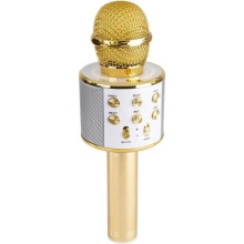 Microfono Karaoke - MAX - KM01 - Wireless Bluetooth - Altoparlante integrato - Cambia voce