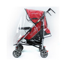 Capa de chuva universal para carrinho de bebê, em PVC, transparente e impermeável, para proteger bebês e crianças - MAX