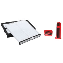 2x Engine Air Filters for 3 6 CX-5 KD45-61-J6X & 2x No Drilling Accelerator Pedal Covers for 2 3 6 CX-3