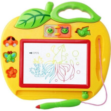 Lousa Mágica - Minijogos - Tamanho Pequeno - 4 Cores - Carimbos Inclusos - Para Crianças a partir de 3 Anos