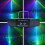 Σάρωση δέσμης λέιζερ RGB με μοτίβα DMX για DJ Dance Bar 1