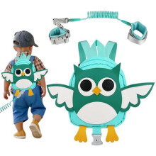 Backpack Safety Harness Anti-Lost Strap for Baby Toddler Boys Girls Adjustable Leash (Owl)