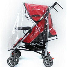 PC09725 - Parapioggia per passeggino, impermeabile, anti-UV, anti-polvere, PVC - 90 x 50 x 100 x 30 cm
