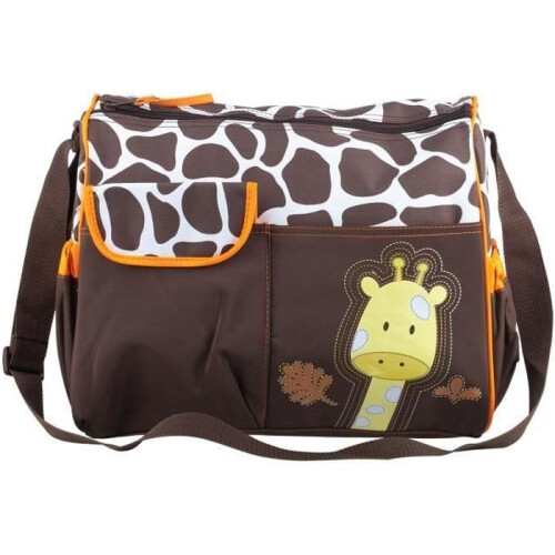 Bolsa de pañales Jirafa - Naranja