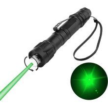 Puntero láser verde de 2000 m de alcance, luz visible, rayo láser de escritorio