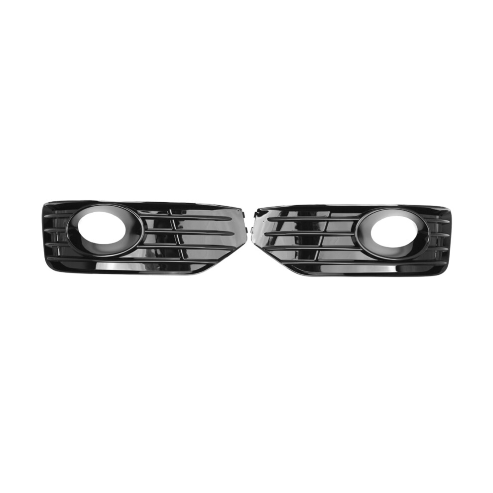 Premium Abs Fog Cover For Volkswagen T5 T5.1 2010-2015 Black/Light 3371384923313