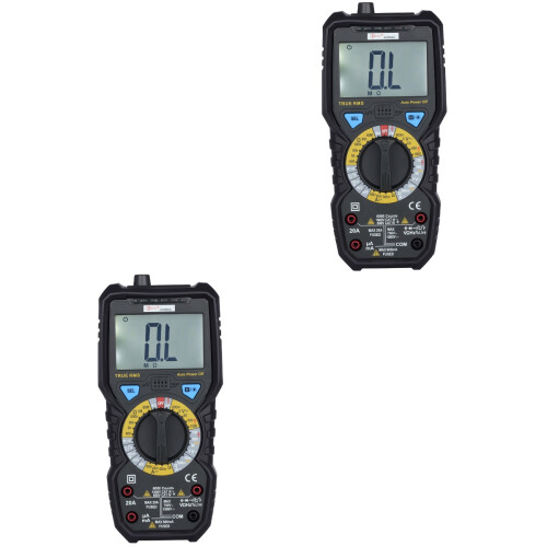 2Pièces Détecteur De Tension Avec USB Noir Mesure Précise 2