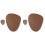4Pièces De Table Dessous De Verre Cuir PU Marron Imperméables 2