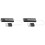 2Pièces Adaptateur USB Son 3.1 7.1 Noir Pour Microphone Casque 2