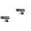 2Pièces Adaptateur USB Son 3.1 7.1 Noir Pour Microphone Casque 4