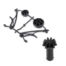 Drive Bevel Ggear 9T for 1/8 HPI Savage XL FLUX Rovan TORLAND BRUSHLESS & Rear Tail Pulley Kit
