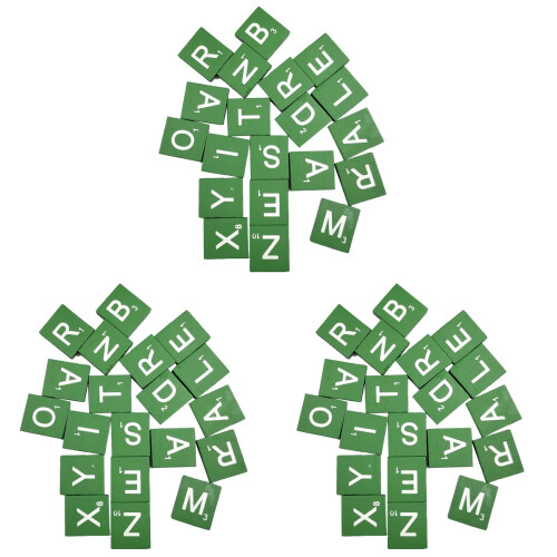 300Pièces Cubes En Bois Vert Pour Déco DIY Éducative Et 1