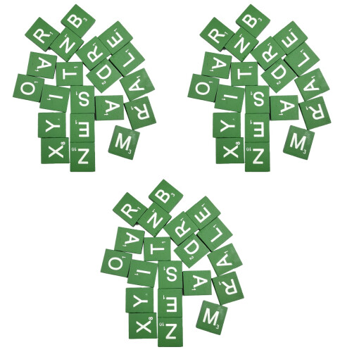 300Pièces Cubes En Bois Vert Pour Déco DIY Éducative Et 2