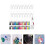 4Ensembles Porte-Clés Pompon DIY En Avec Anneaux 11