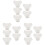 15Pièces Culottes Jetables Coton Blancs Confortables Portables 2