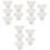 15Pièces Culottes Jetables Coton Blancs Confortables Portables 3