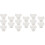 15Pièces Culottes Jetables Coton Blancs Confortables Portables 4