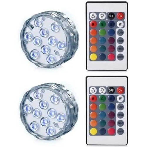Αδιάβροχα υποβρύχια φώτα LED IP68 - GOBRO - Πολύχρωμα - Ενυδρείο/Πισίνα