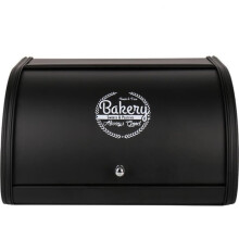 NetBoat metalen broodtrommel met schuifdeksel, stijlvolle retro doos met antislipbodem, 31 x 26 x 12,5 cm