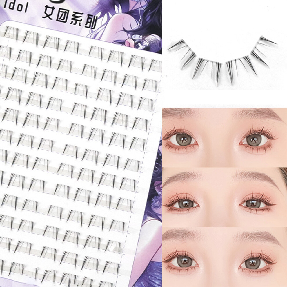 Dachuang Beauty (Lower Eyelashes) 3D Diy Cosplay False Eyelashes For Eye Makeup