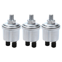 3X Sensore Pressione Olio Universale Vdo da 0 un 10 Bar Generatore 1/8 Npt Parte 10 Mm Spina Equipaggio Sensore Pressione Allarme Spina Sensore