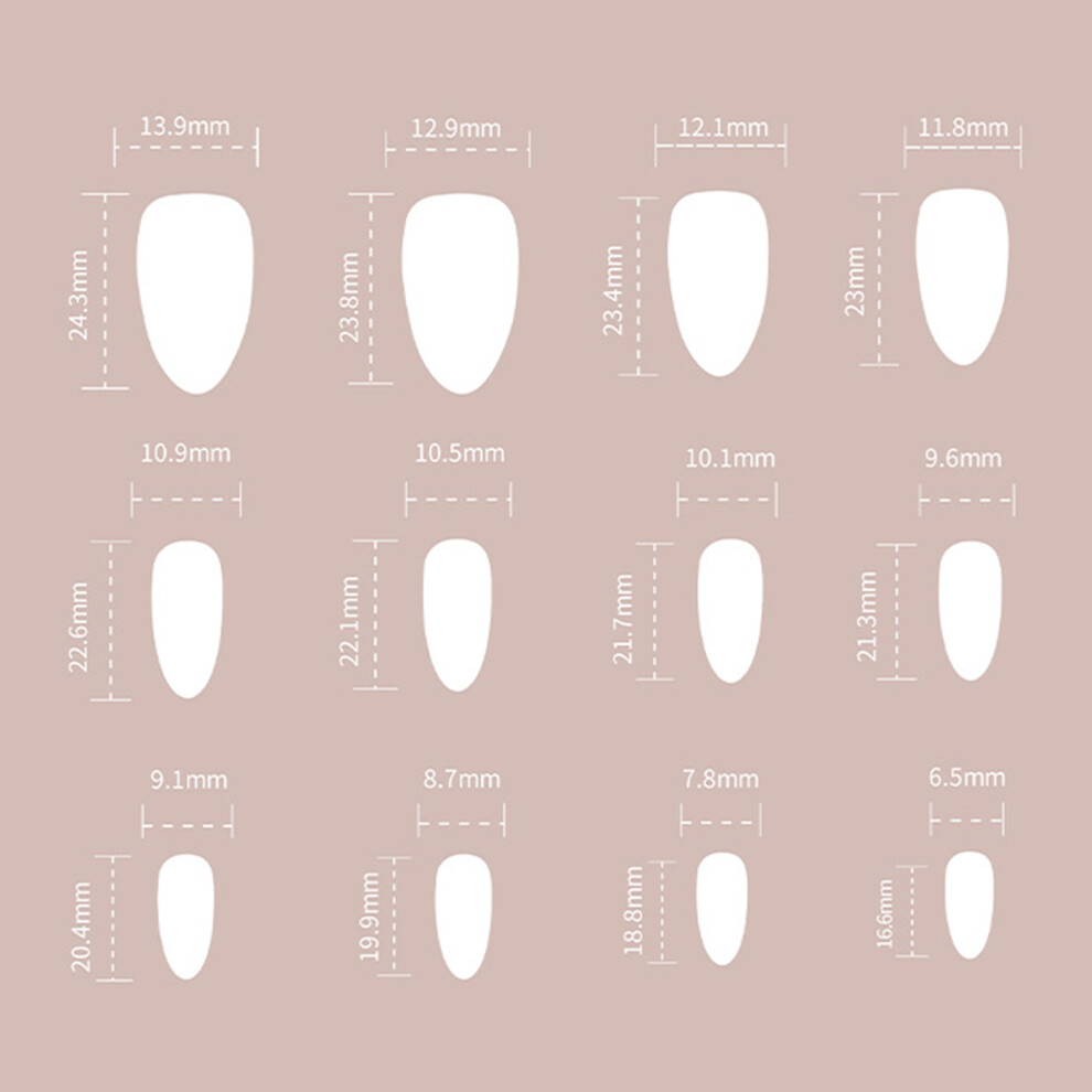 Dcph-Clothing 24Pcs Pink Fake Nails With White Tip, Easy Application