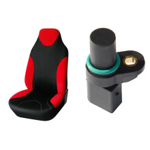 Car Universal Support High Back Bucket Cover Red & Crankshaft Position Senso 13627548994 for 3 SERIES E46